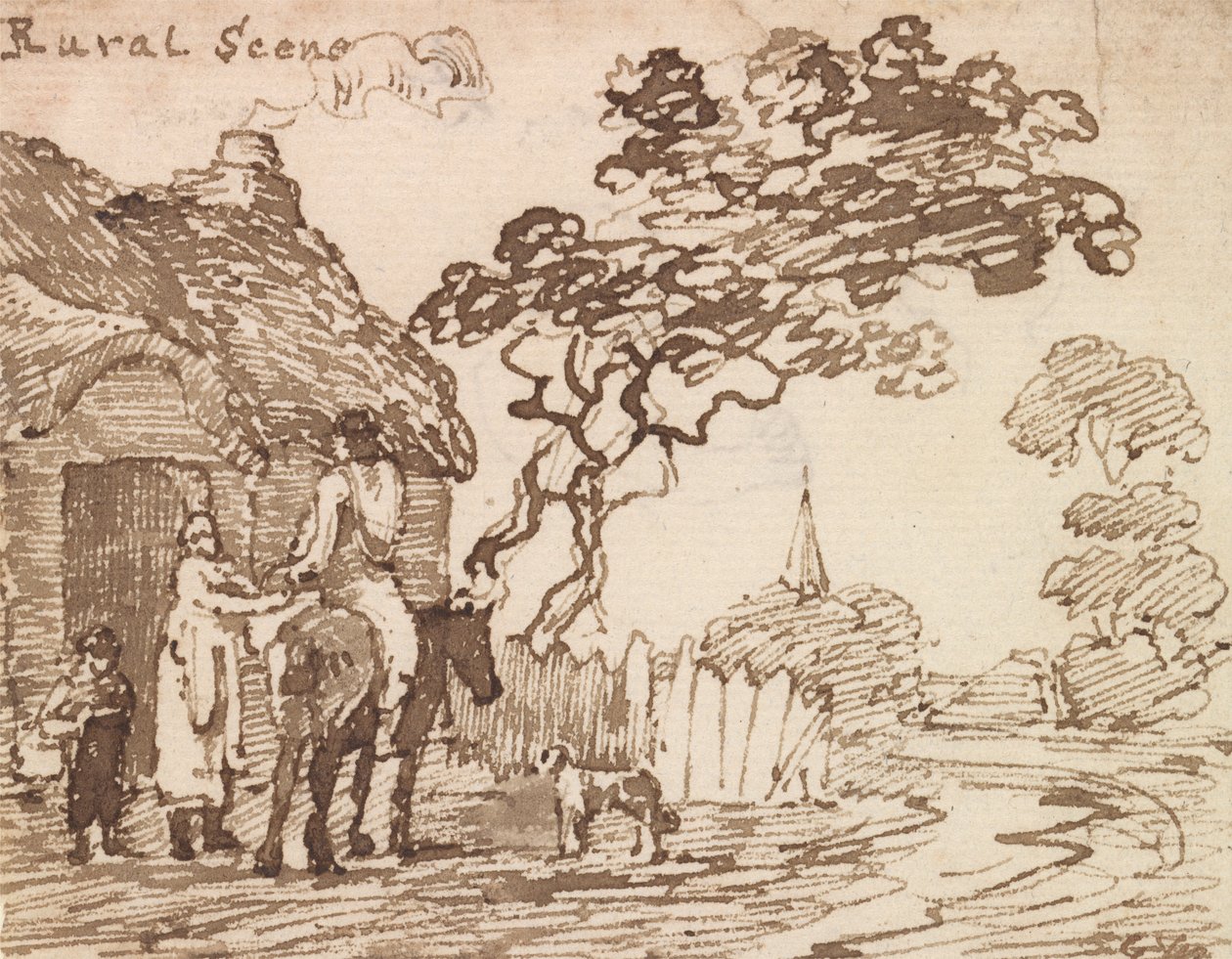 Scena rurale da George Walker
