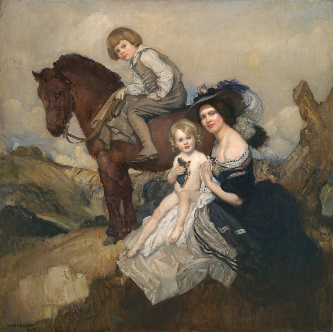 Gruppo di ritratti da George Washington Lambert