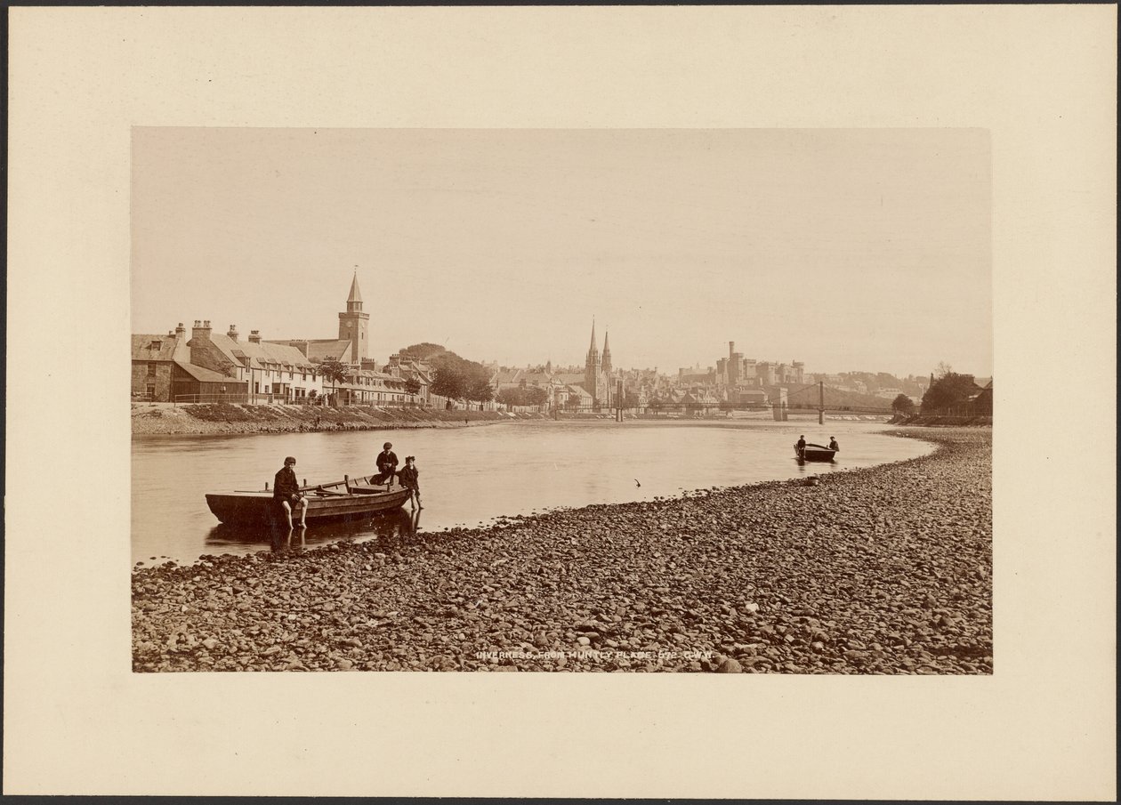 Inverness, da Huntly Place da George Washington Wilson
