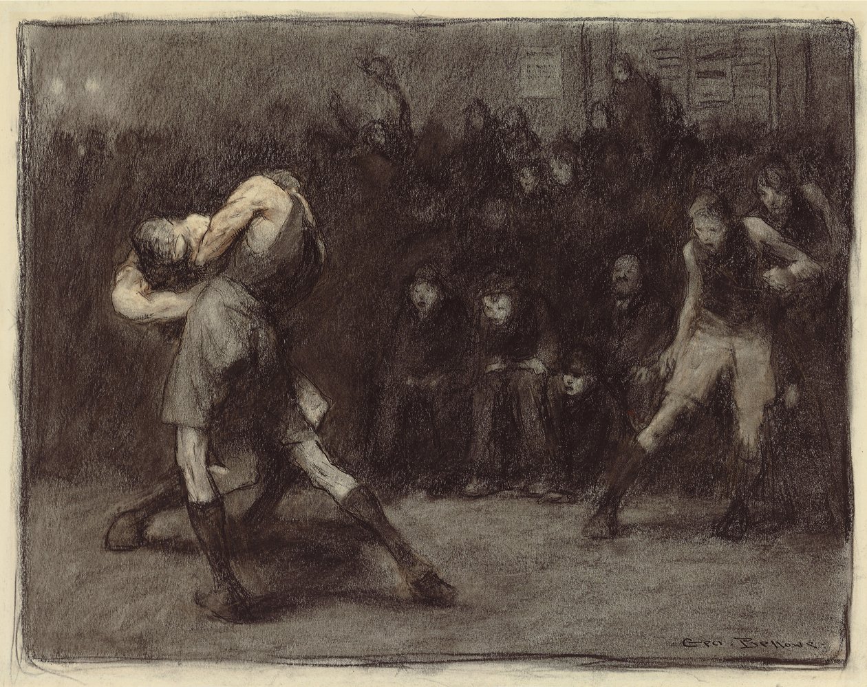 Pallacanestro, 1906 da George Wesley Bellows