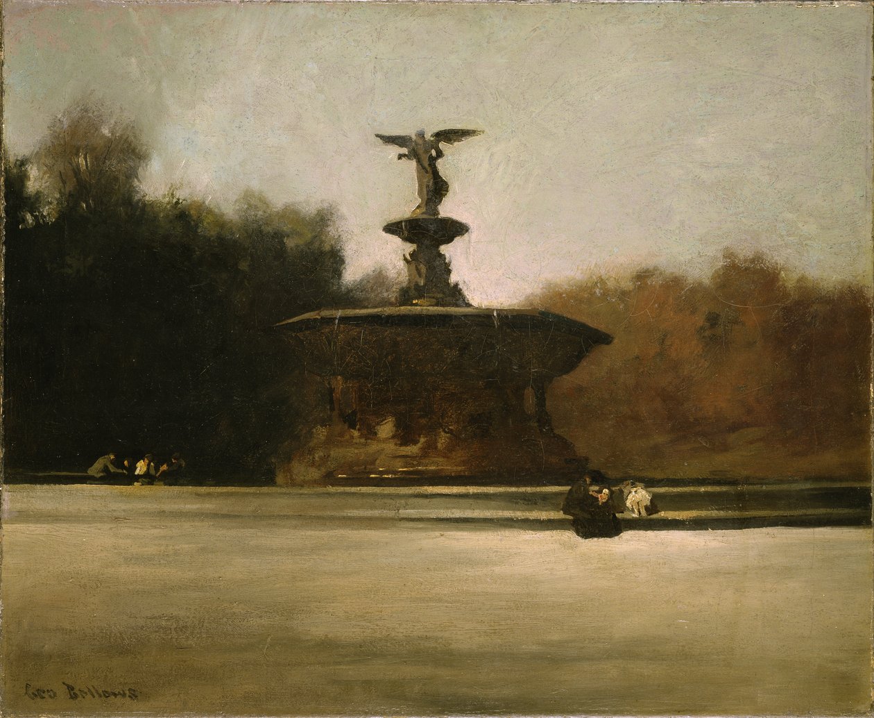 Fontana Bethesda (fontana a Central Park) da George Wesley Bellows