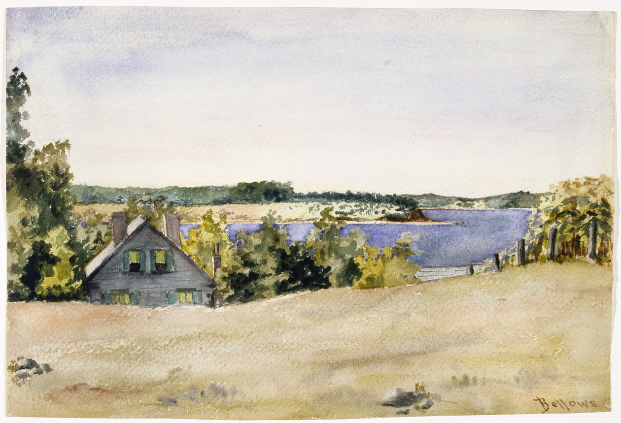 Gardiners Bay da Sag Harbor da George Wesley Bellows
