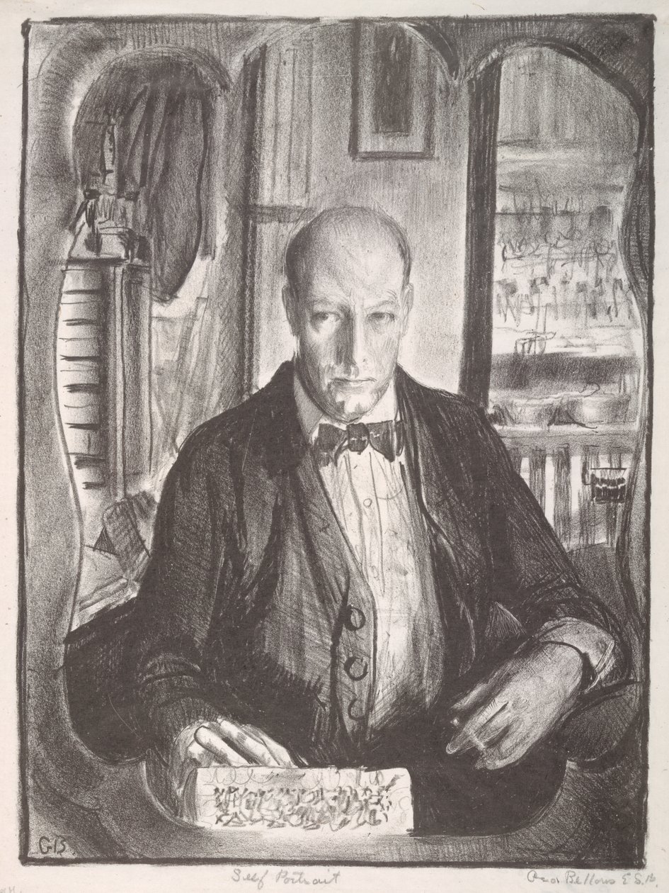 Autoritratto di George Wesley Bellows da George Wesley Bellows