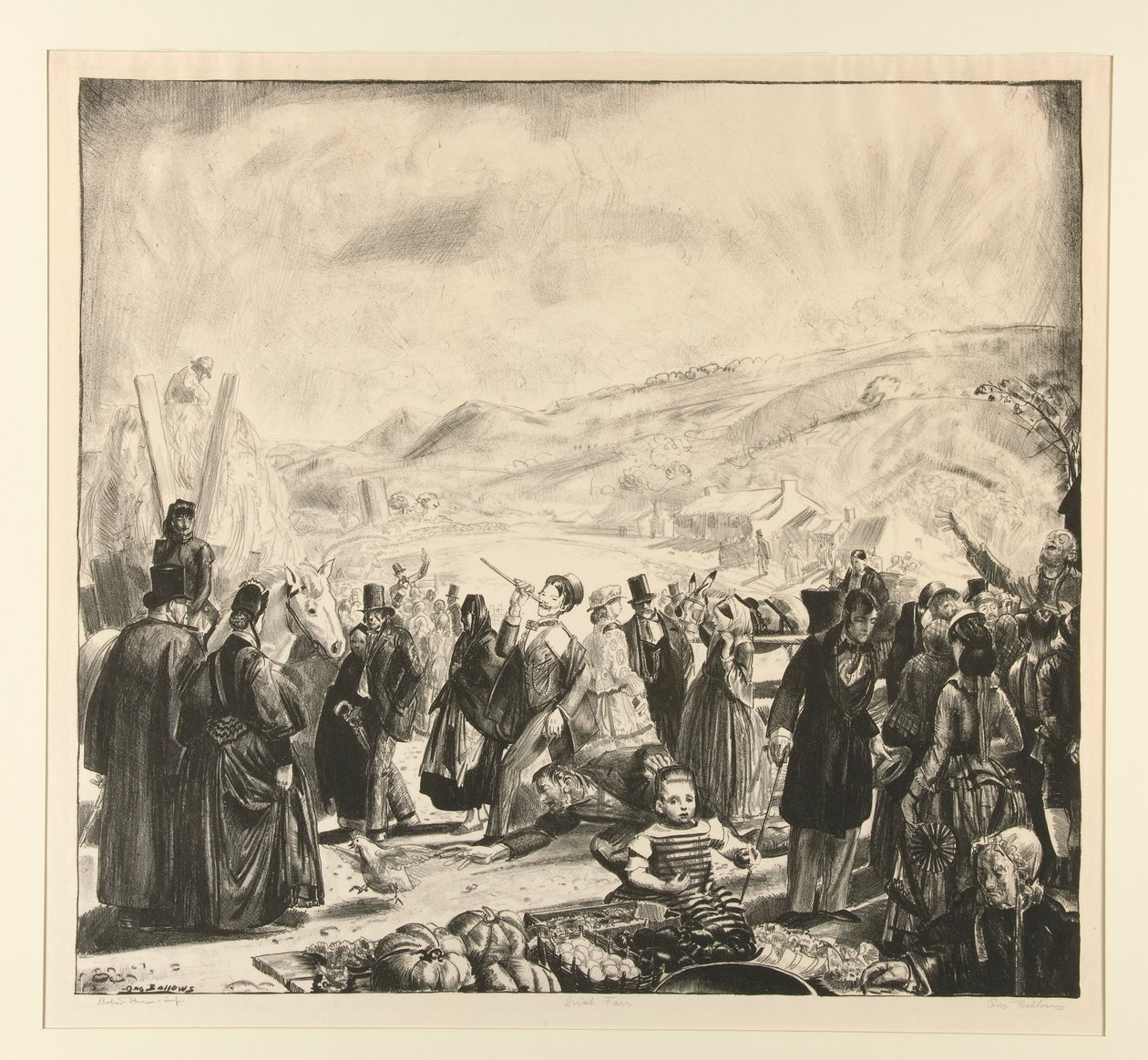 Fiera Irlandese da George Wesley Bellows