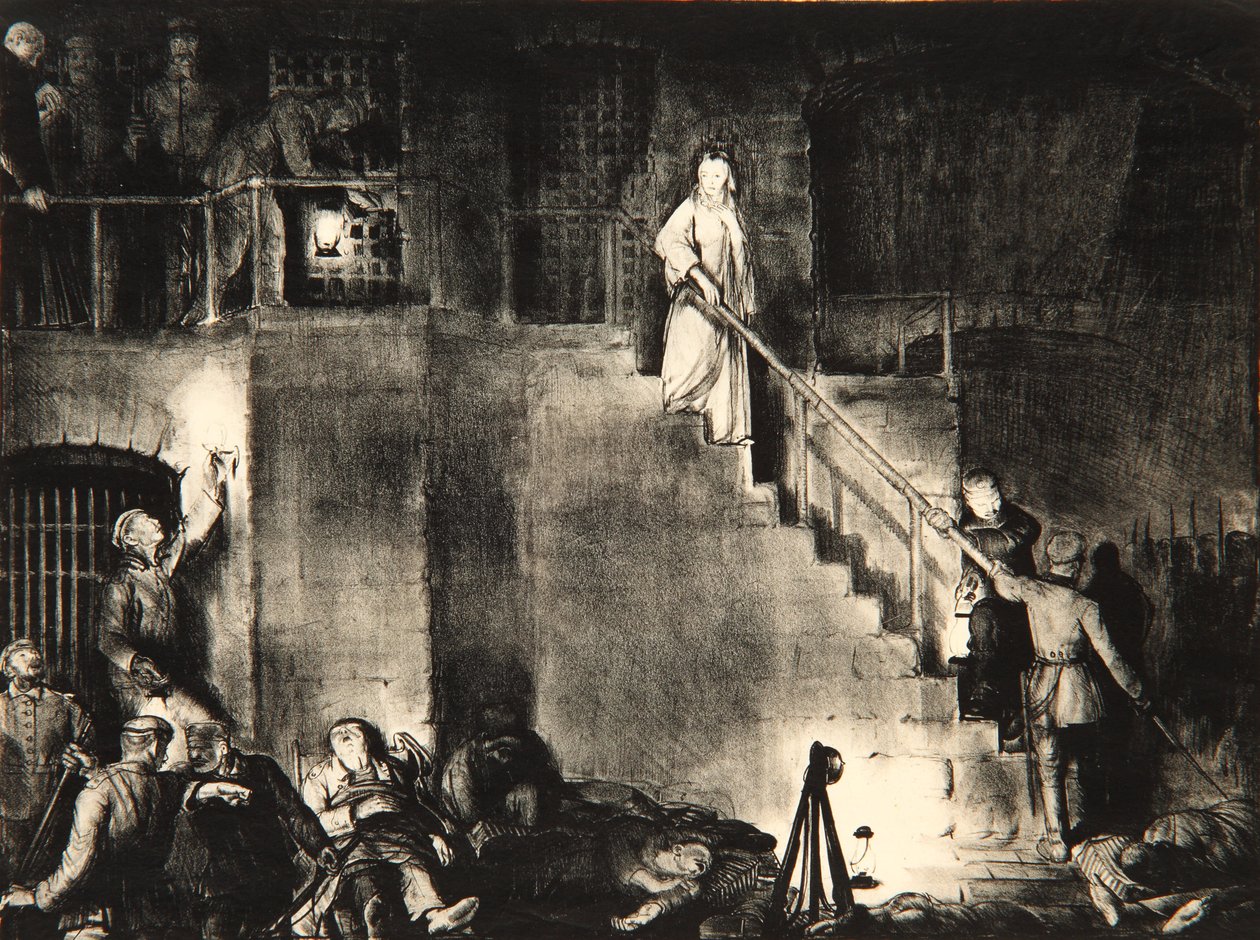 Omicidio di Edith Cavell da George Wesley Bellows