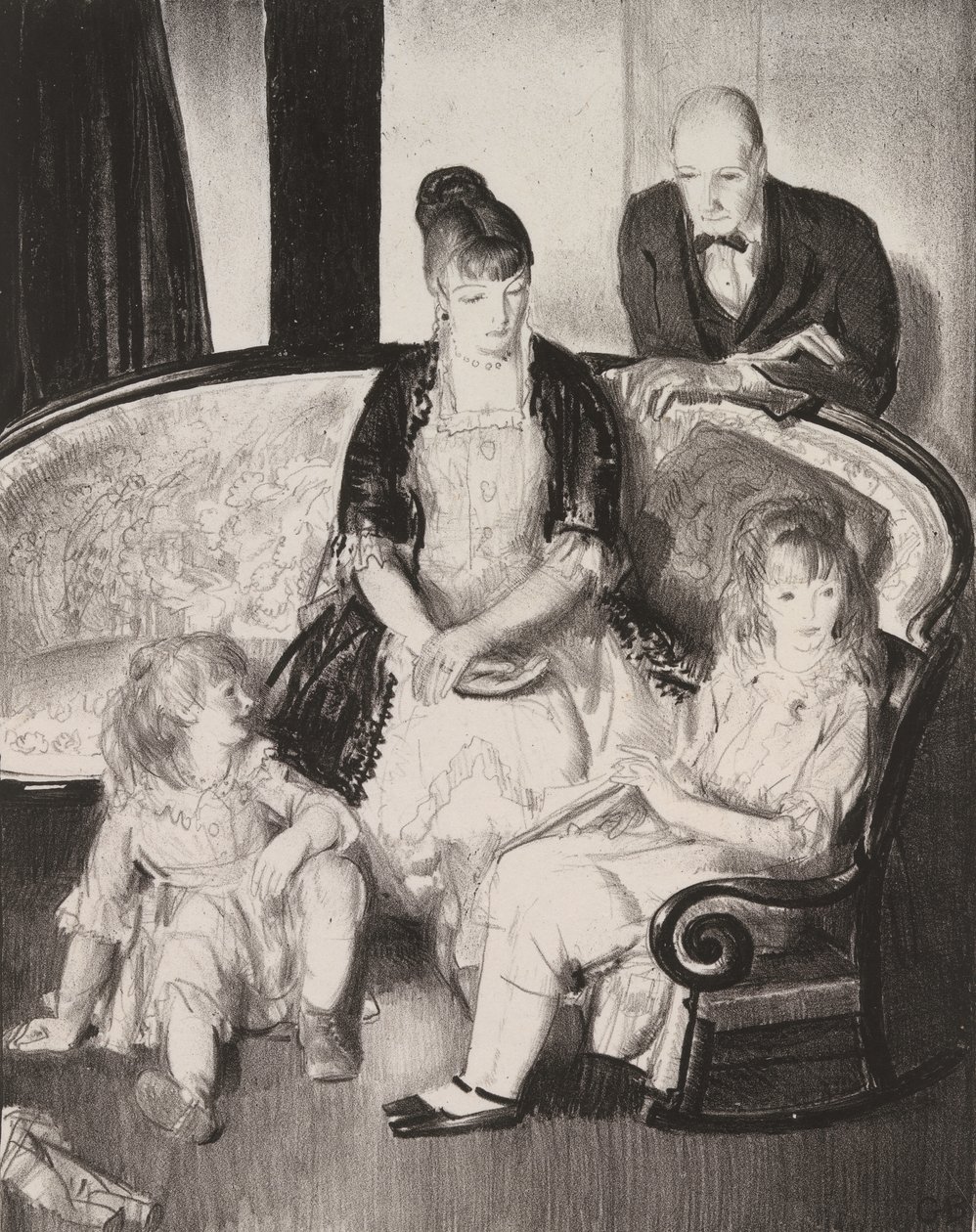 La mia famiglia, seconda pietra da George Wesley Bellows