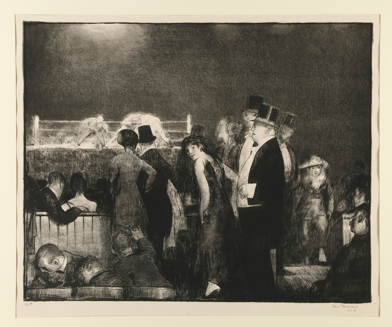 Preliminari al Grande Incontro, No. 8 da George Wesley Bellows