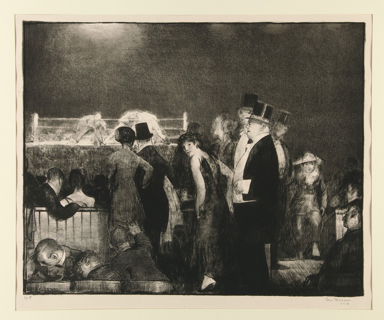 Preliminari al grande incontro, n. 8 da George Wesley Bellows