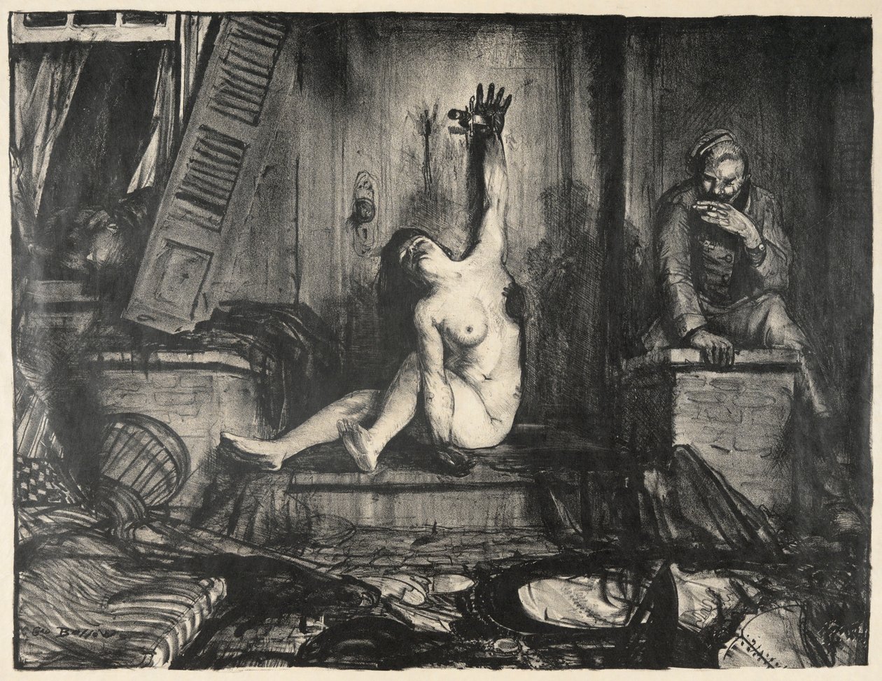 La sigaretta: serie di guerra da George Wesley Bellows