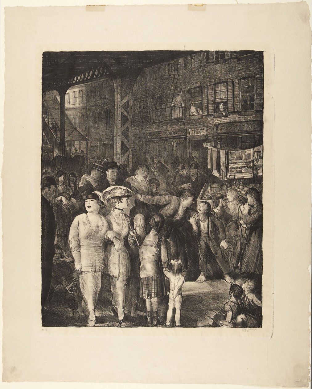 La strada da George Wesley Bellows