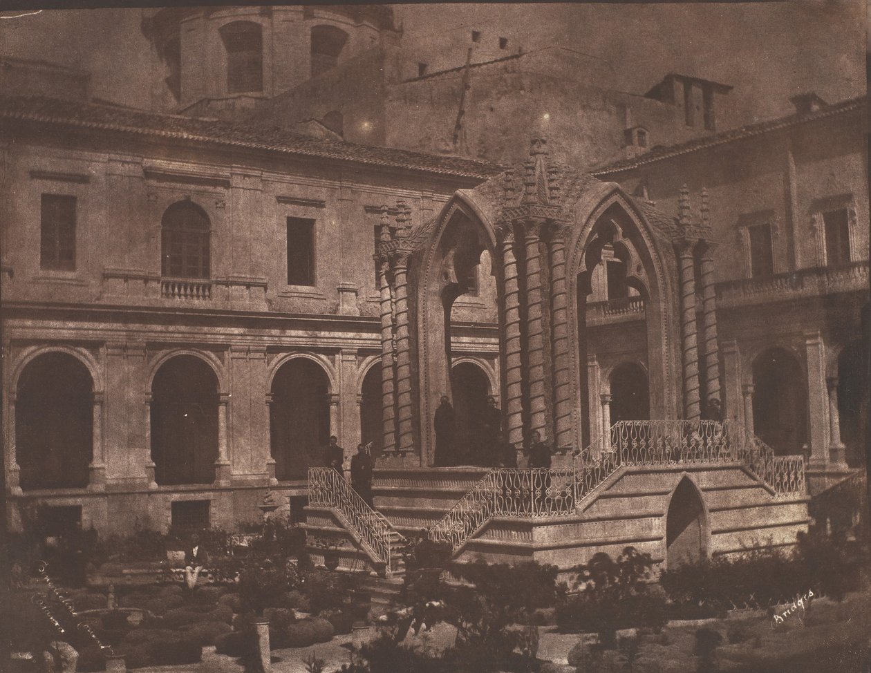 Convento Benedettino, Catania, 1846 da George Wilson Bridges