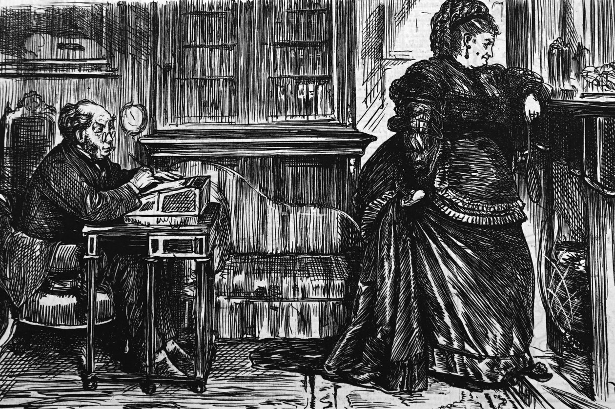 Tempo di censimento di nuovo da George du Maurier