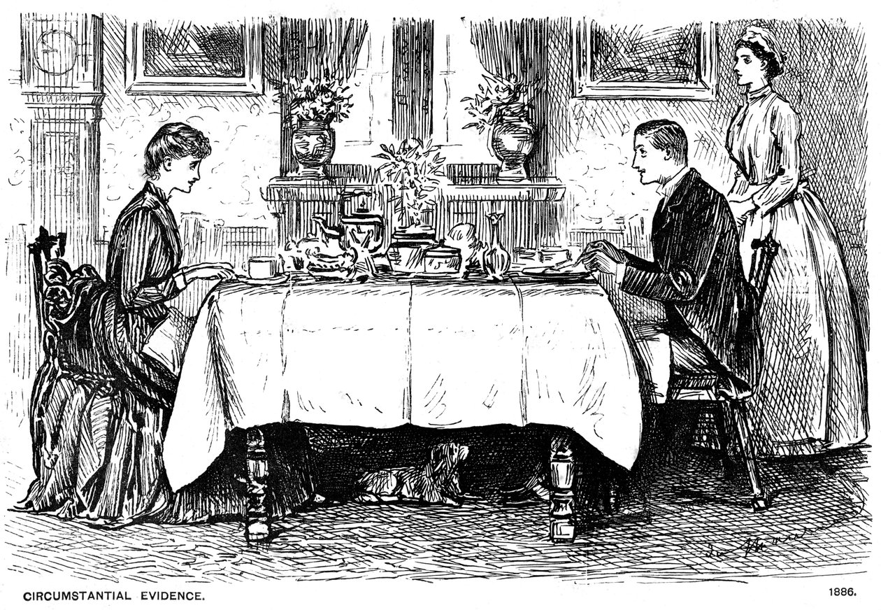 Prove circostanziali, 1886-1891 da George du Maurier