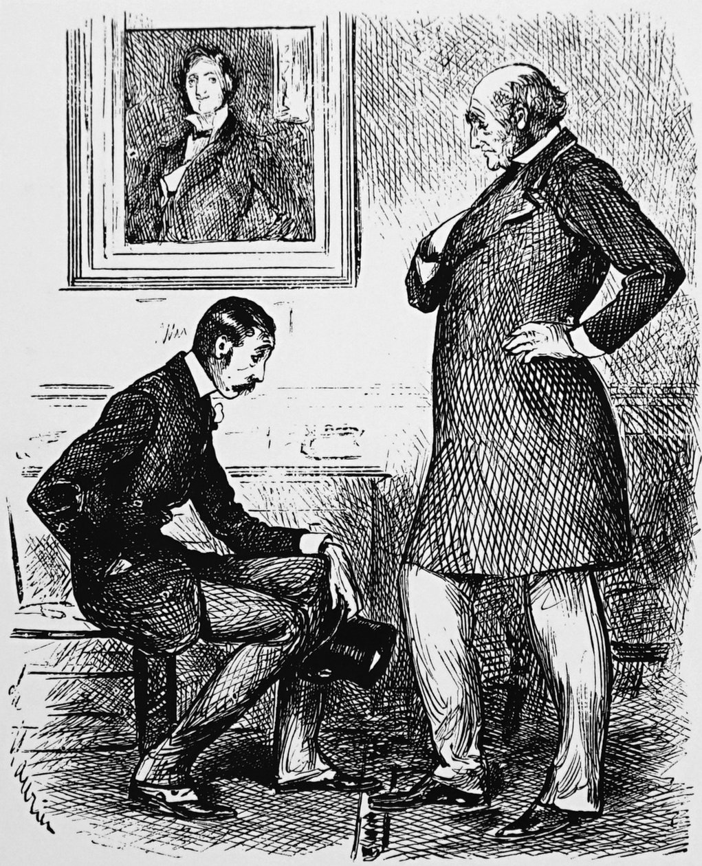 Padre e Figlio Prodigo da George du Maurier