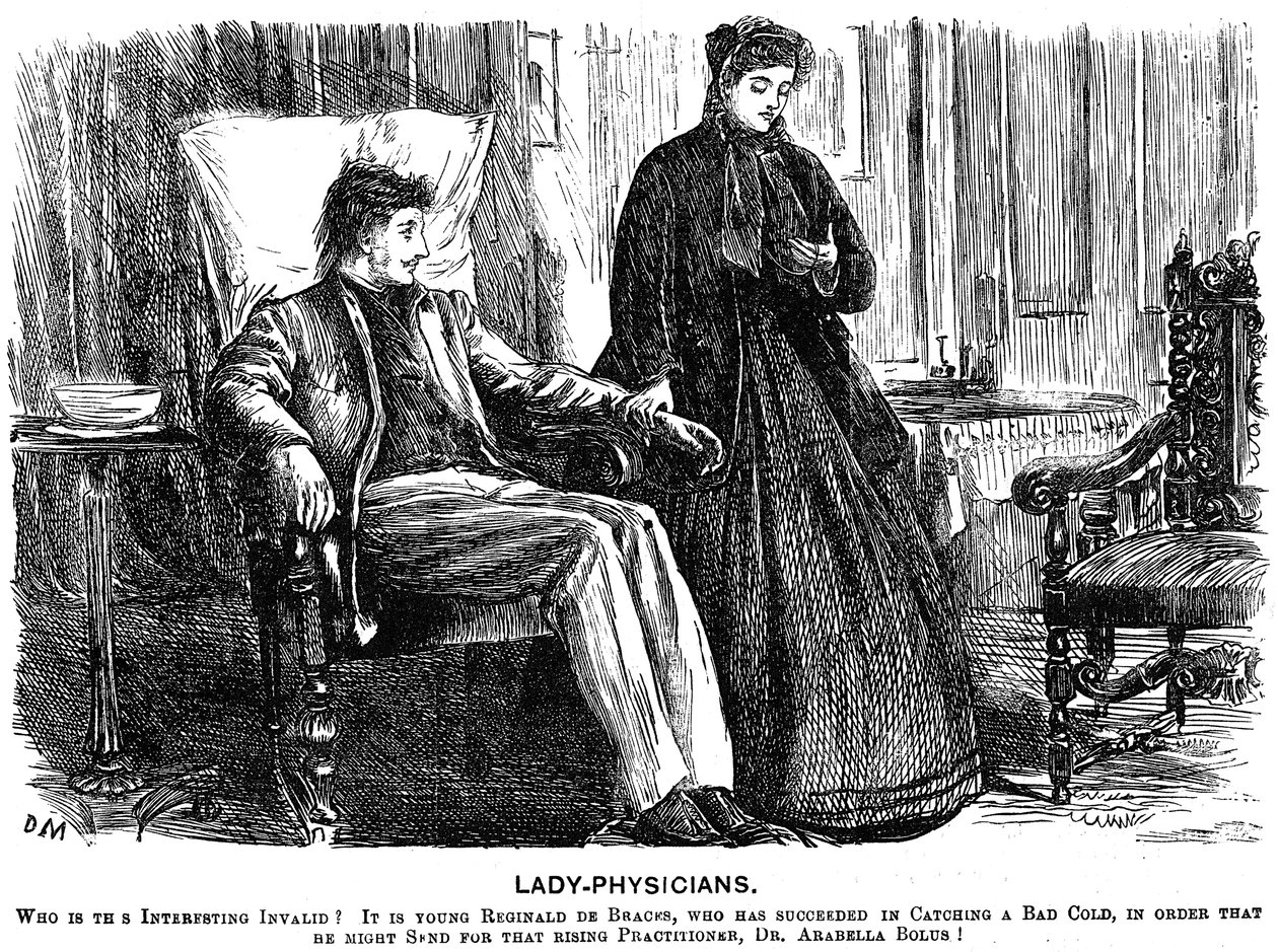 Medici donne, 1865 da George du Maurier