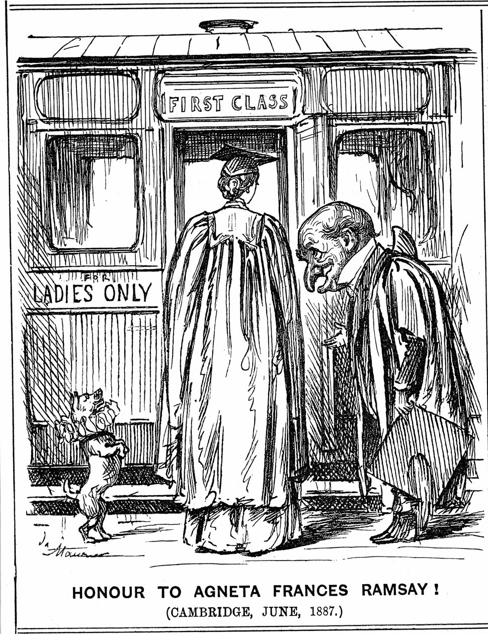 Mr Punch si inchina ad Agneta Frances Ramsay che ha superato con lode ...