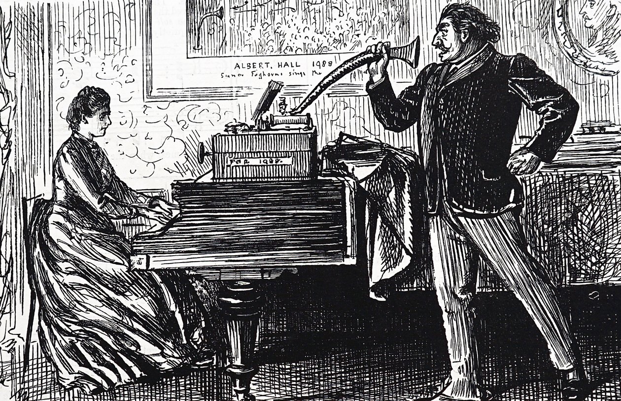 Il fonografo da George du Maurier
