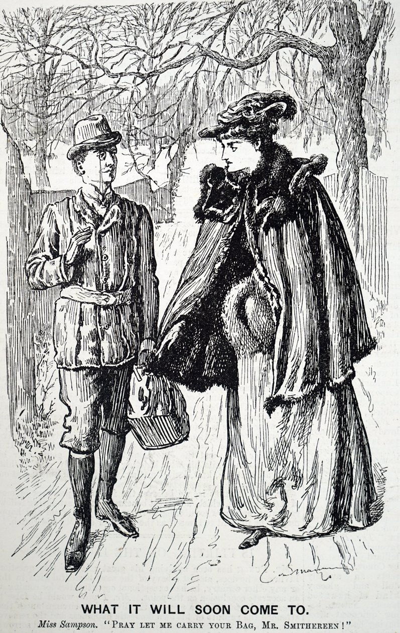 I comportamenti della donna moderna da George du Maurier