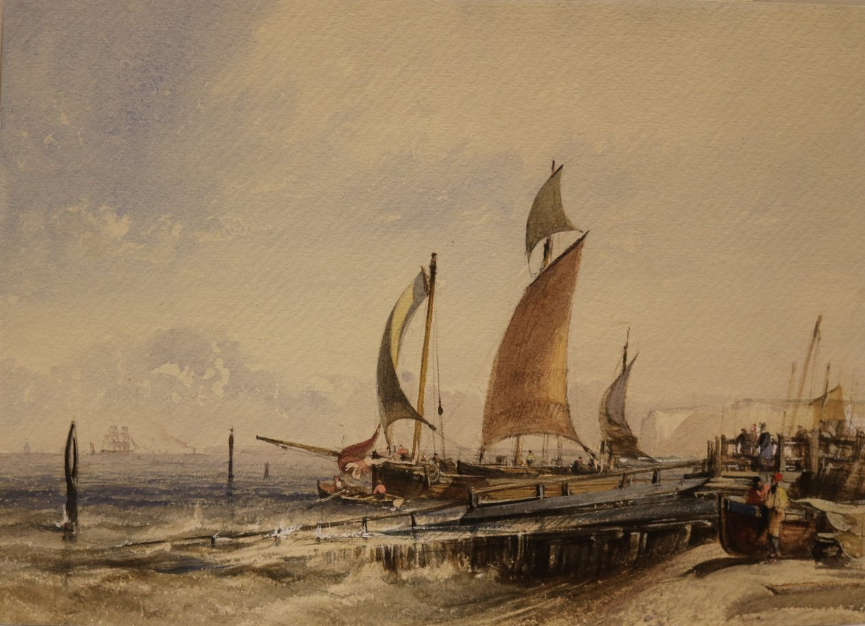 Scena costiera, c.1830 da George the Elder Chambers