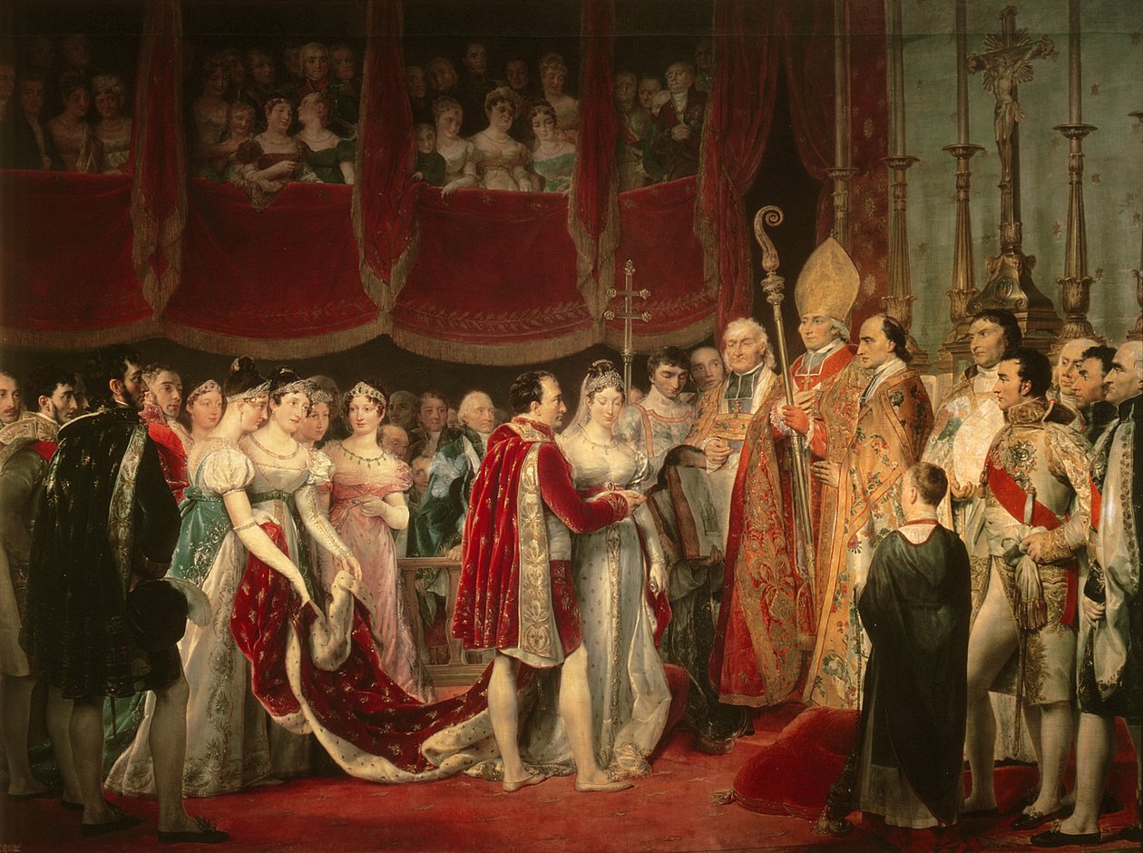 La cerimonia di matrimonio di Napoleone I e l