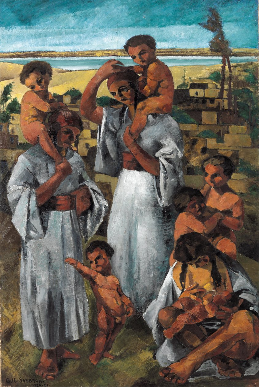Maternità araba da Georges Sabbagh