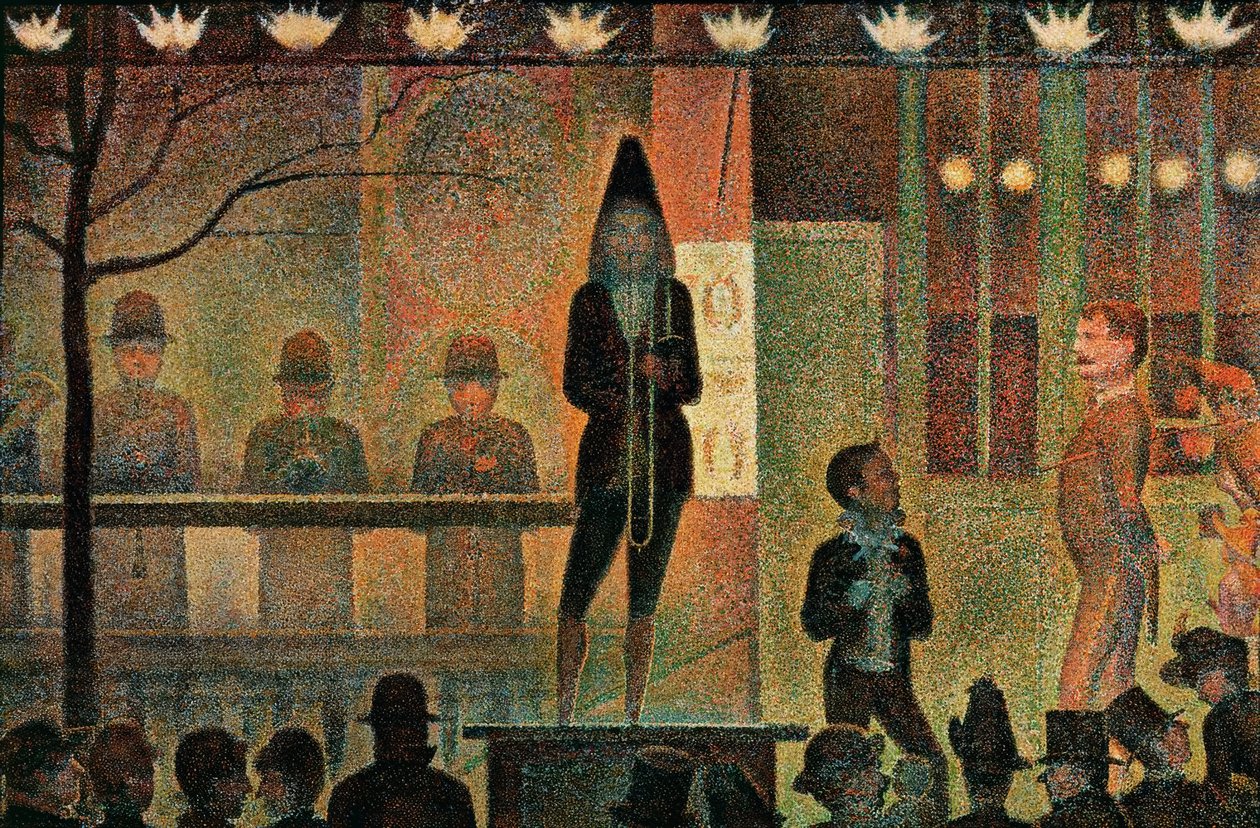 La parata del circo da Georges Seurat