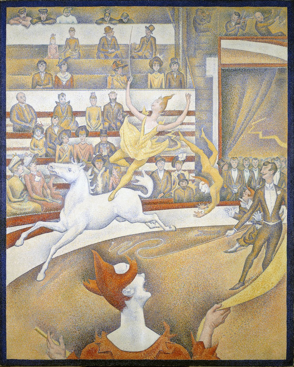 Il circo da Georges Seurat