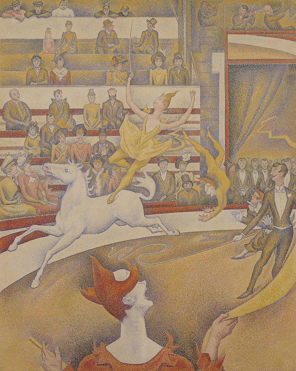 Il Circo, 1891 da Georges Seurat