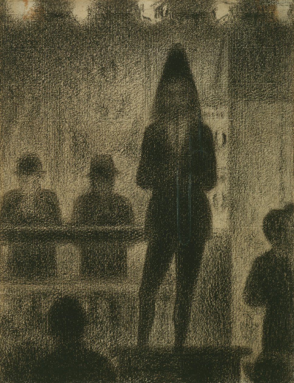 Trombonista (Studio per il Circo) da Georges Seurat