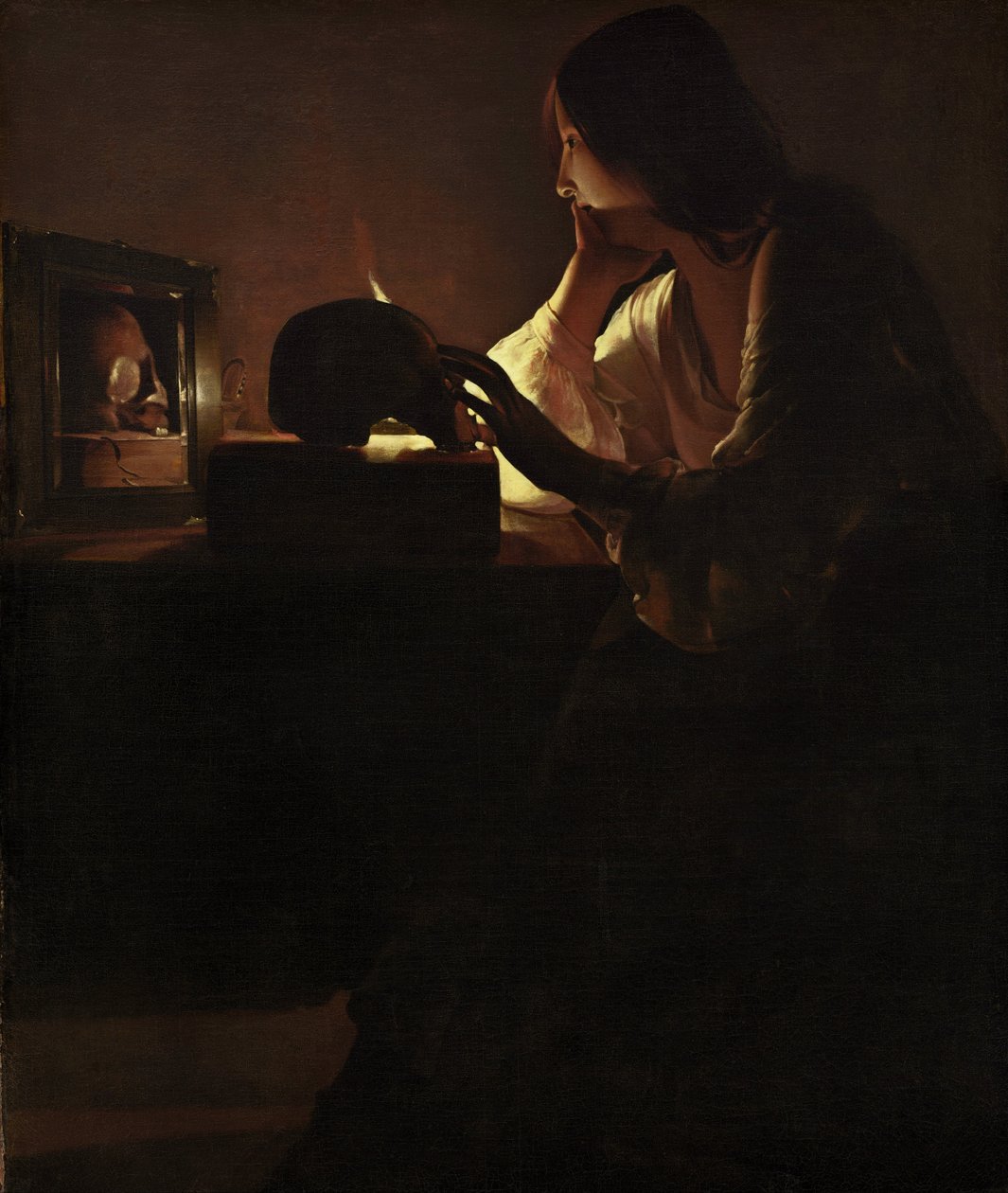 La Maddalena penitente da Georges de La Tour