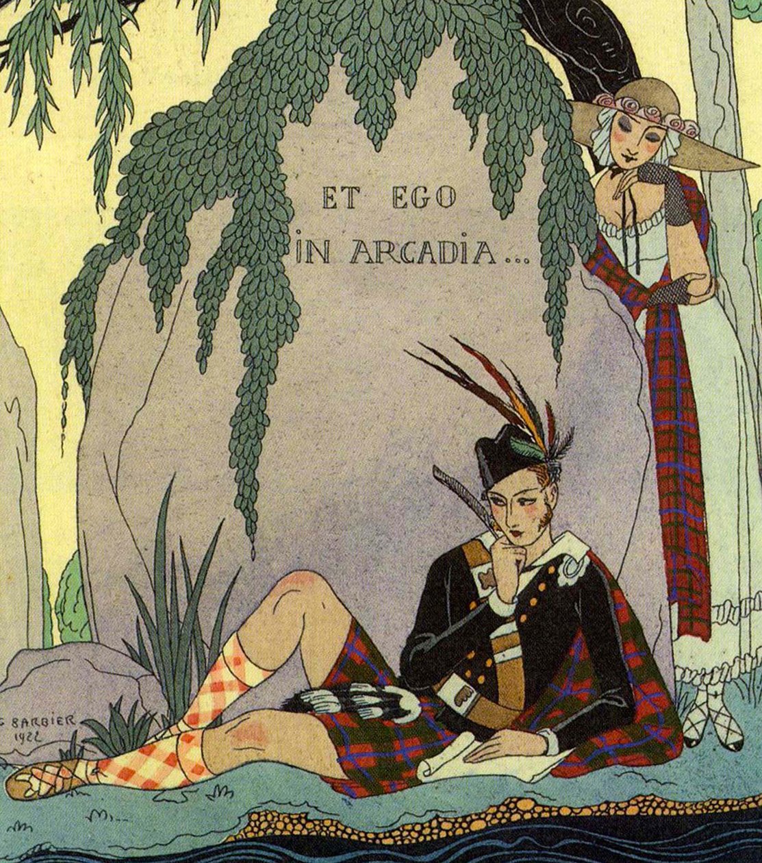 Poeta amante da Georges (after) Barbier