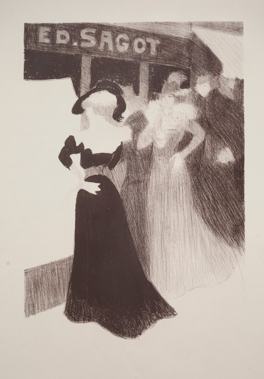 Galleria di Sagot, 1898 da Georges Alfred Bottini