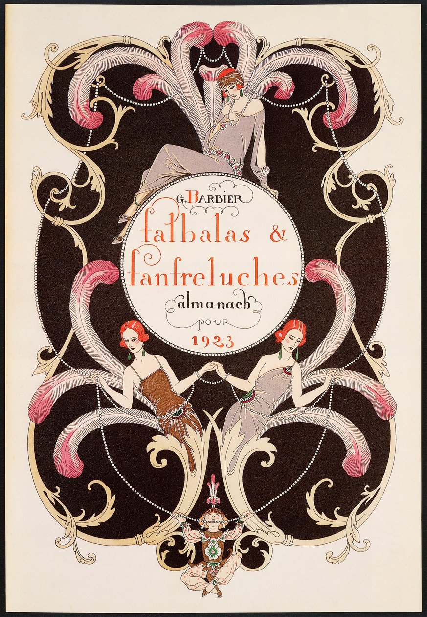 Falbalas et Franfreluches, almanacco di moda da Georges Barbier