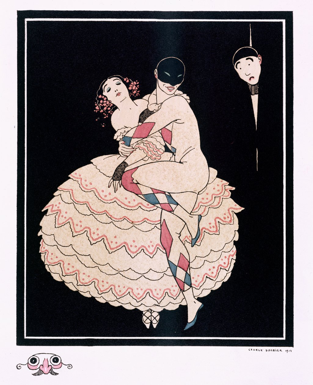 Karsavina, pub. 1914 da Georges Barbier