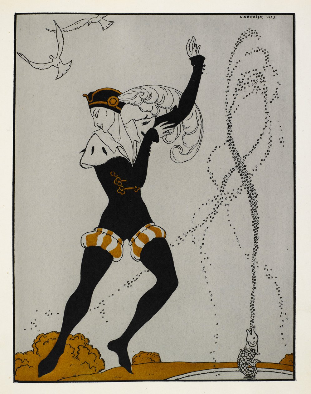 Una scena dal balletto Le Pavillon d