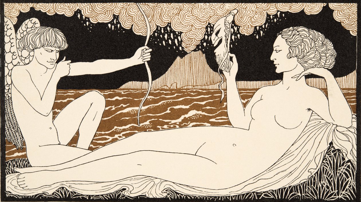 Personaggi della Commedia (dettaglio) da Georges Barbier