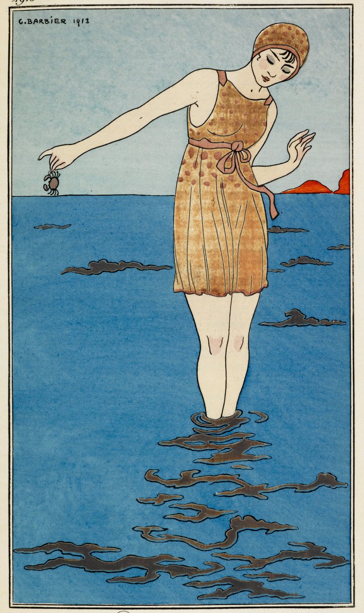 Costume da bagno da Georges Barbier