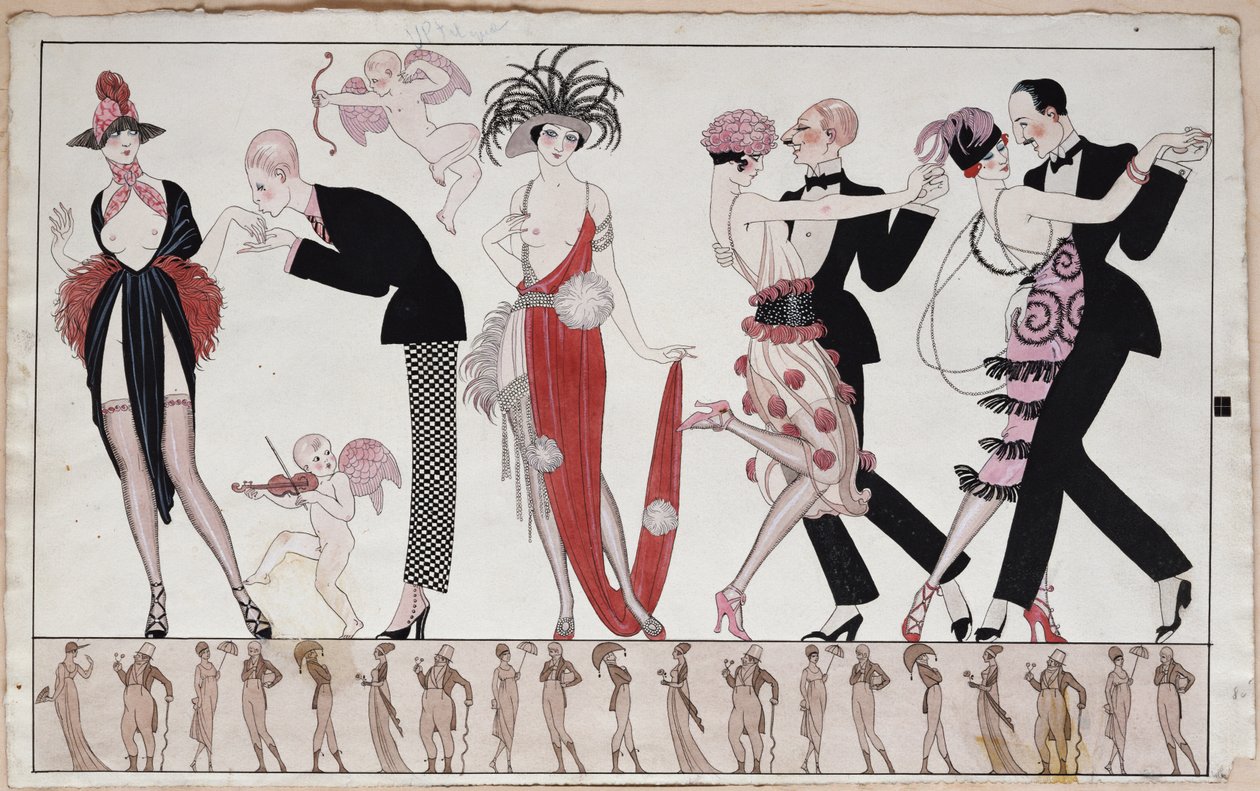 Il tango da Georges Barbier