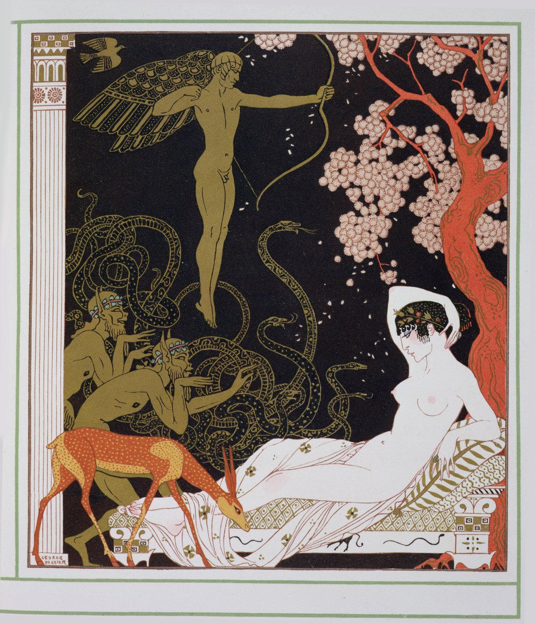 Venere, o La bella Elena da Georges Barbier