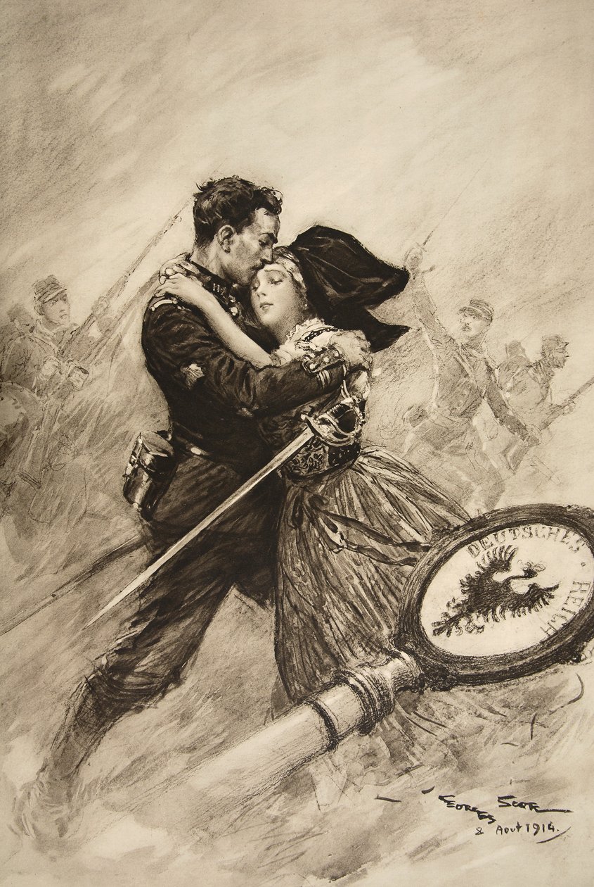 Per amore e patria, 1914 da Georges Bertin Scott