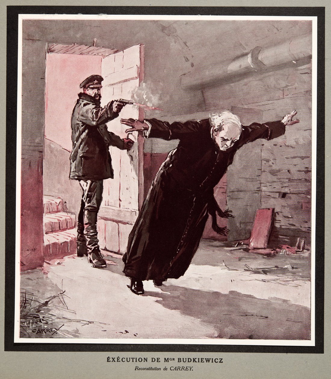 Esecuzione di Monsignor Budkiewicz da parte dell