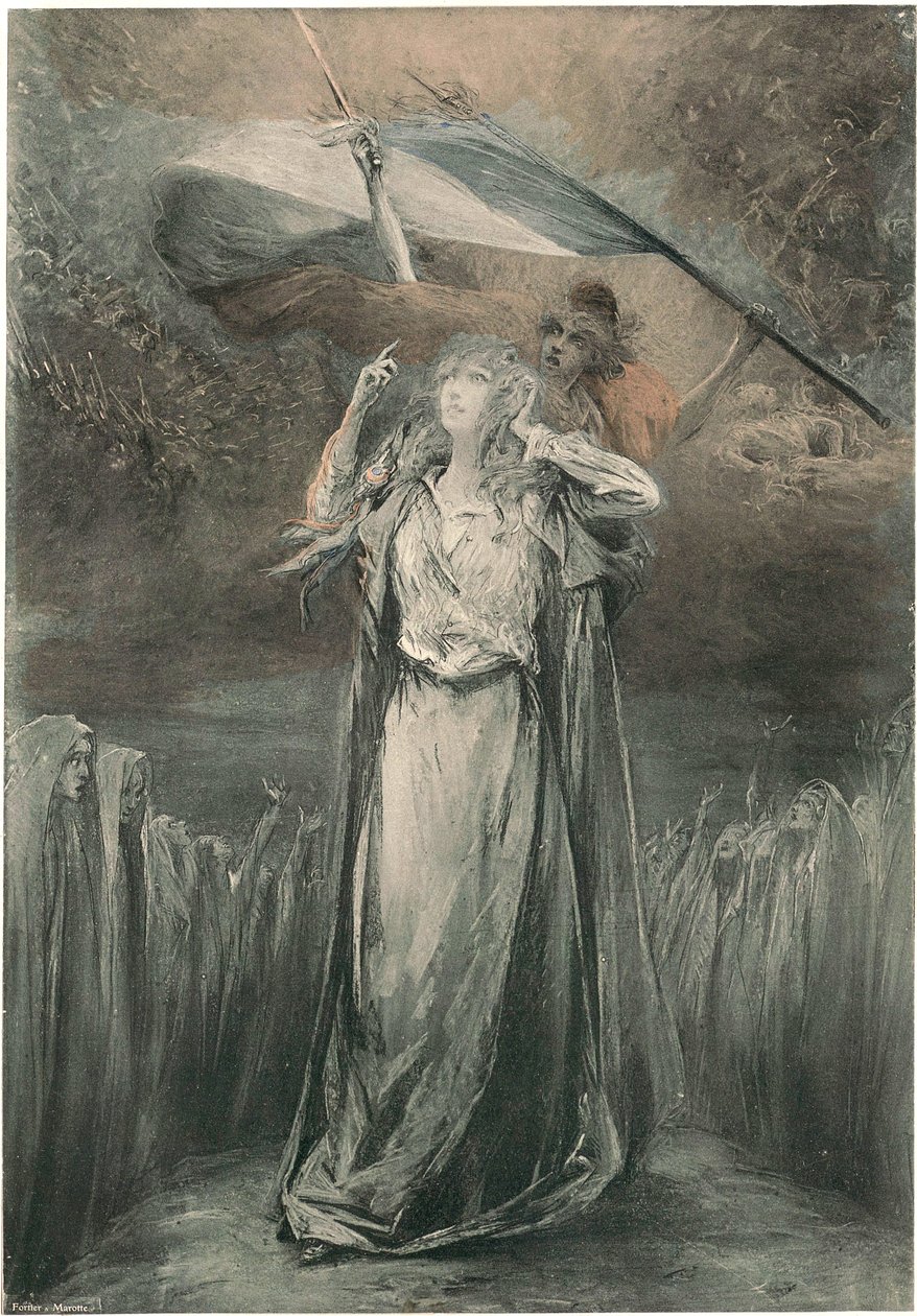 Georges Jules Victor Clairin - Théroigne de Méricourt da Georges Clairin