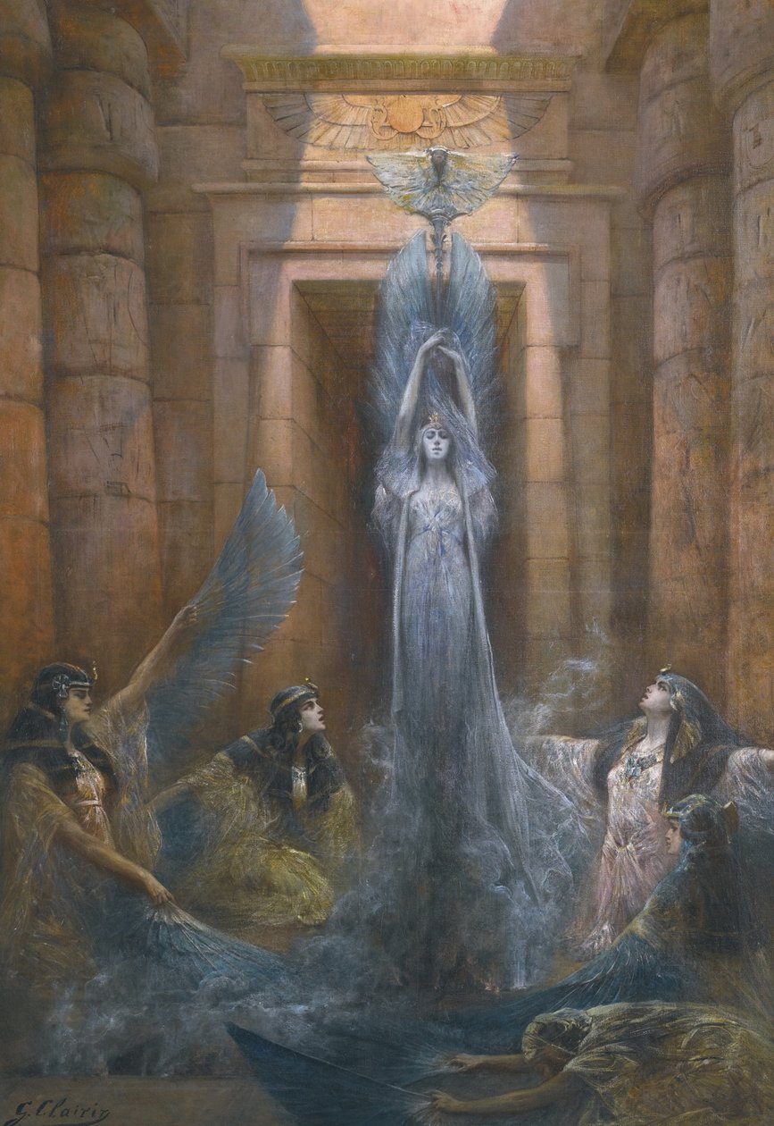 La dea Neith da Georges Clairin