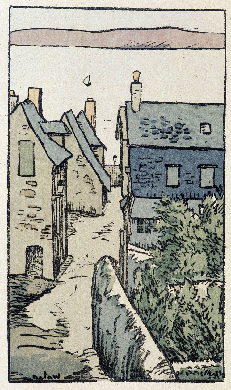 Honfleur - in "Sur les chemins de France" di Georges Delaw da Georges Delaw