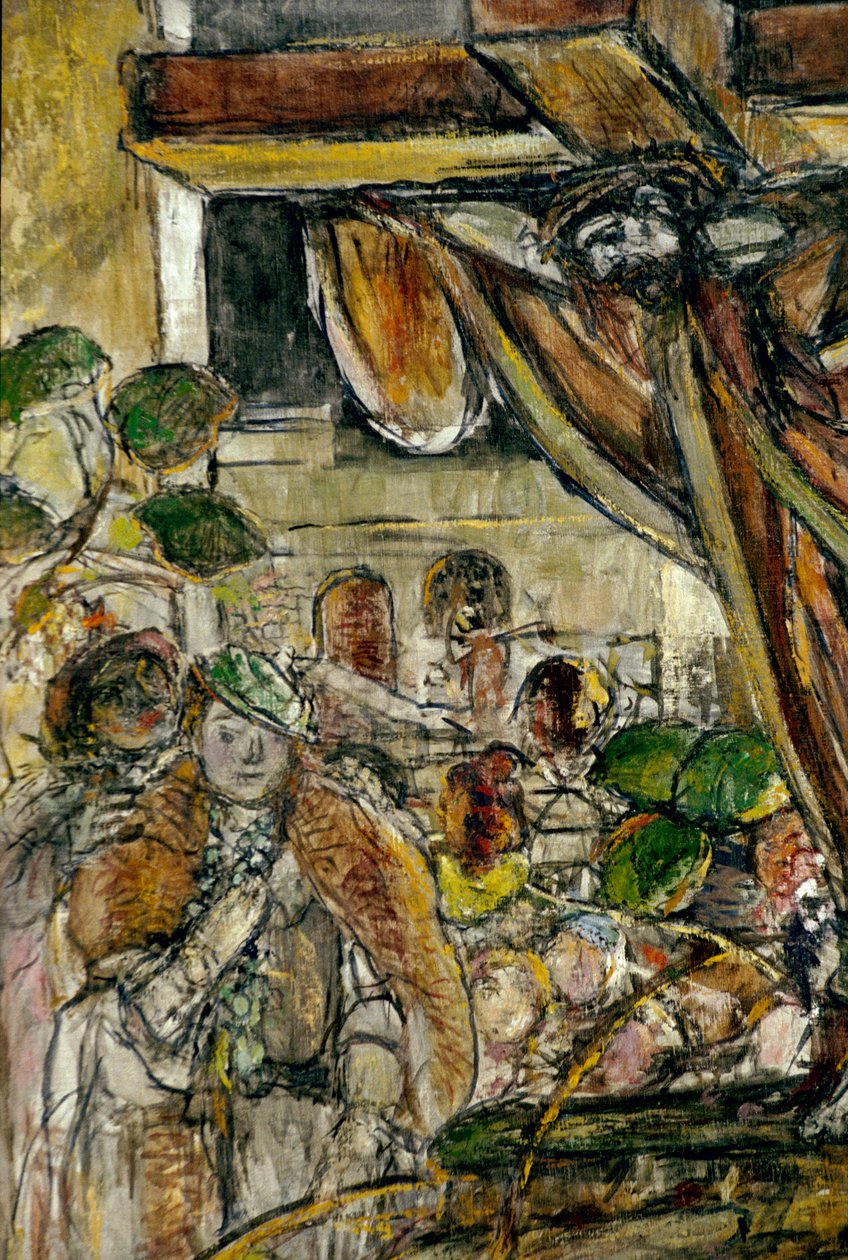 Dettaglio di Cristo sulla via del Calvario da Georges Desvallieres