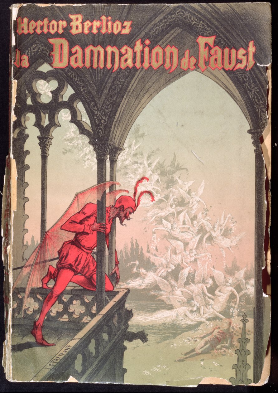 Copertina frontale per la partitura di 