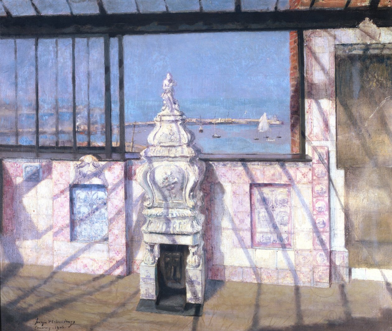 Il punto di osservazione a Guernsey, 1905 da Georges Hugo