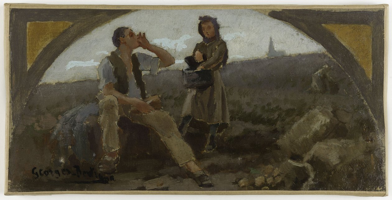 Schizzo per la sala da pranzo dell