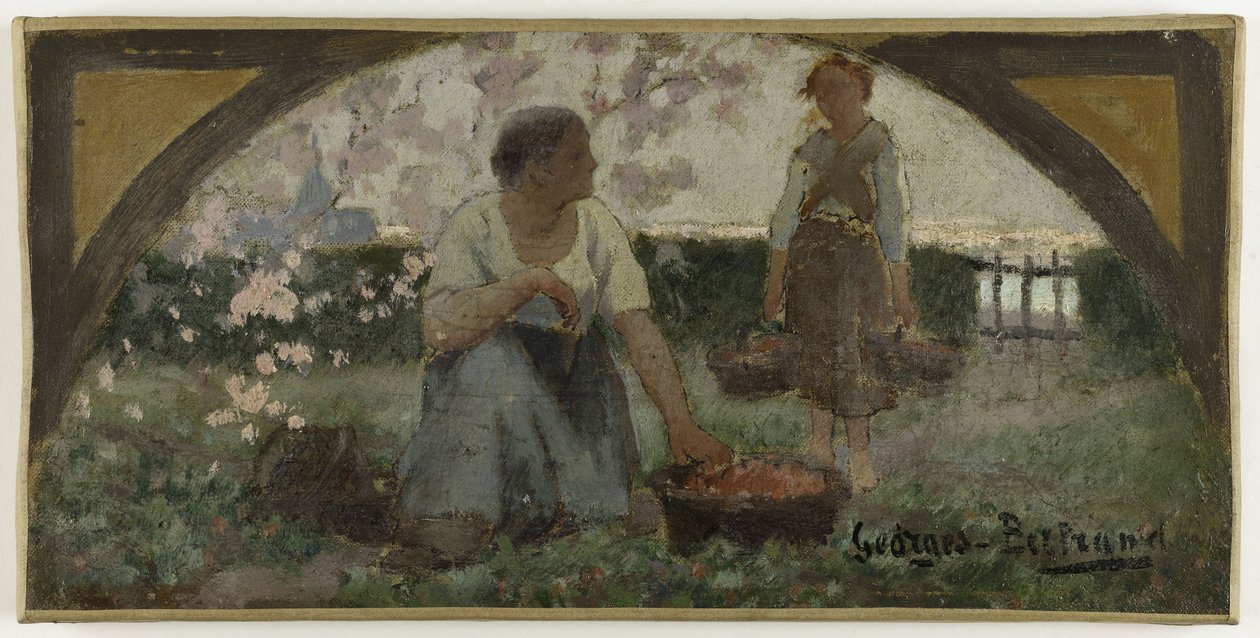 Schizzo per la sala da pranzo dell