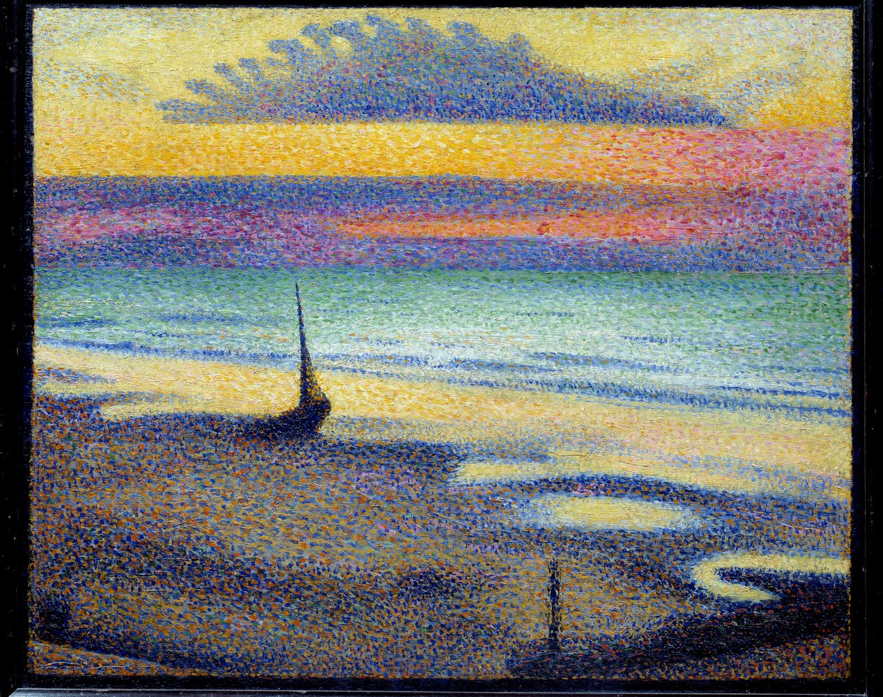 Spiaggia a Heist (Knokke-Heist, Belgio) da Georges Lemmen